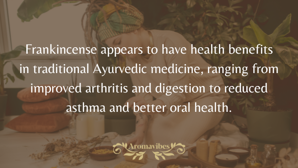 frankincense's benefits